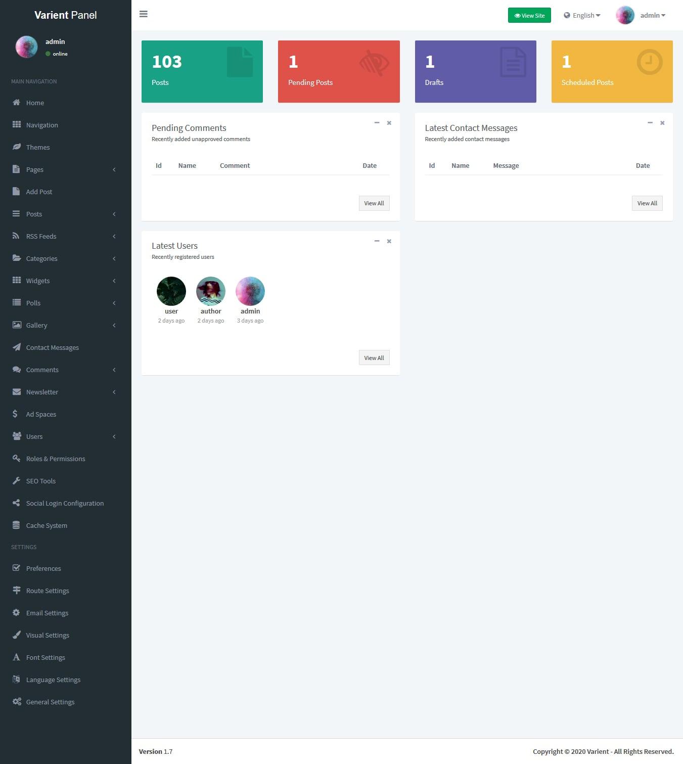 News & Magazine Portal Dynamic website with Admin Panel