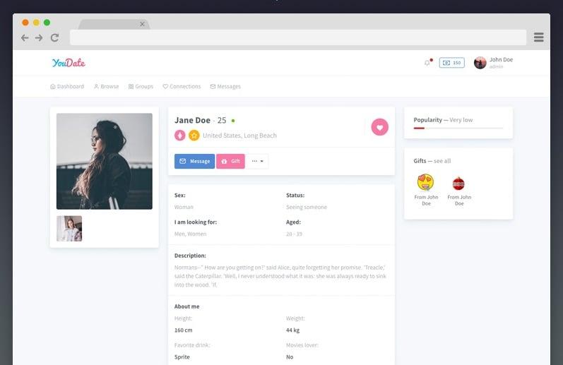 Create your own Dating Website