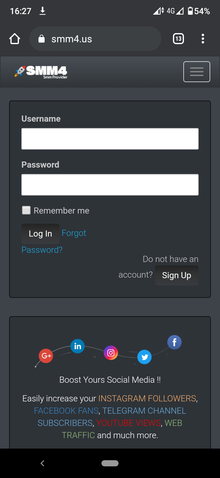 Recharge your balance on our SMM Panel