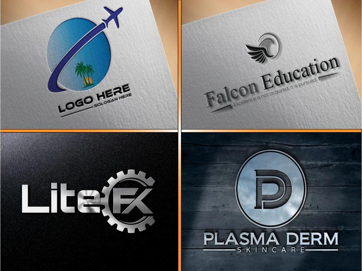 minimalist unique business logo design