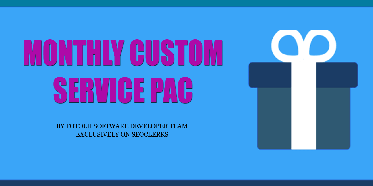 Software Addon Service - Monthly Custom Service For My Clients