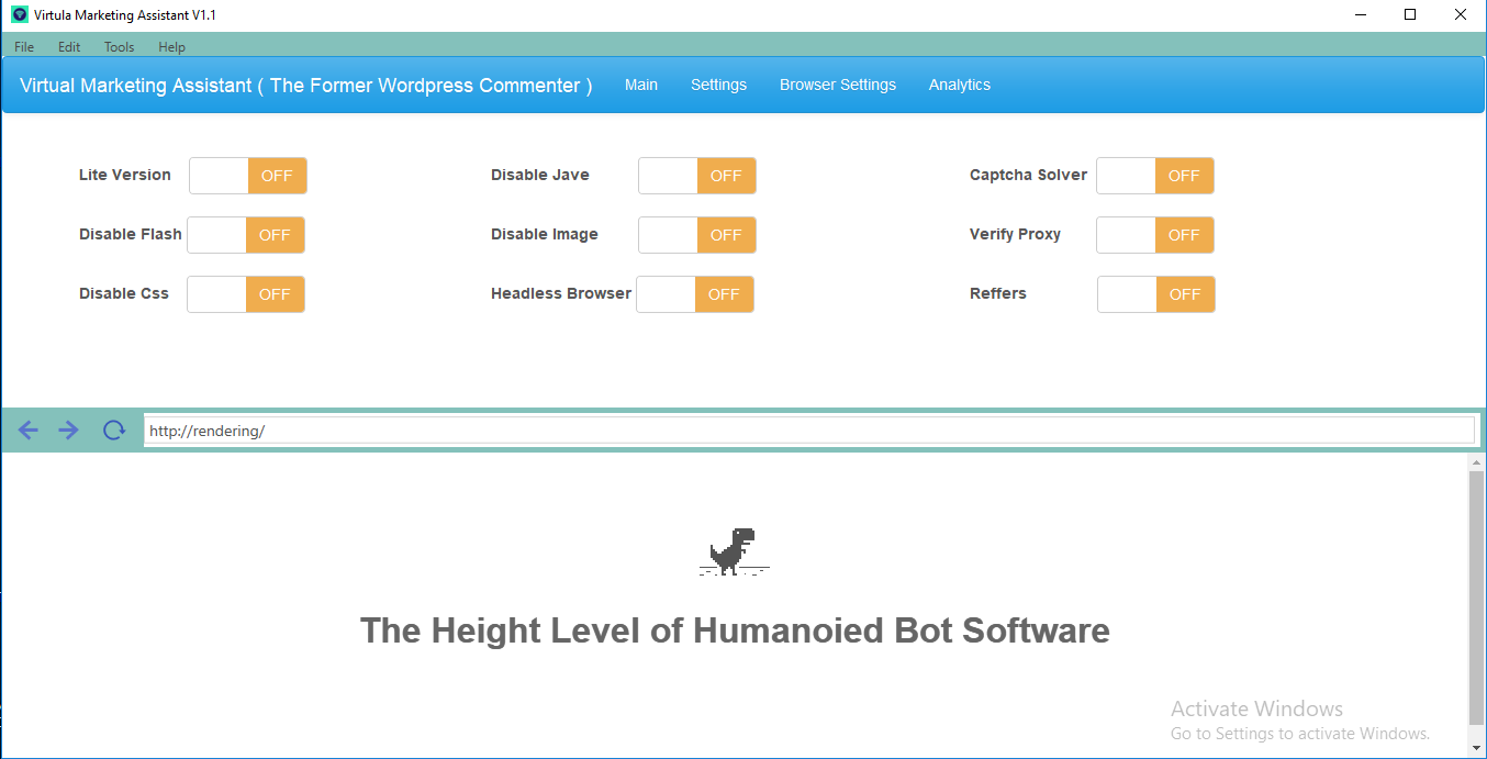 Virtual Marketing Assistant Robotic Software - The Former WordPress commenter
