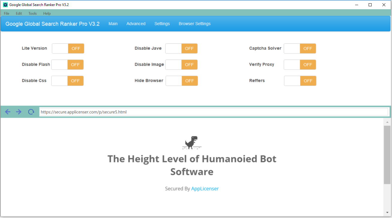 Google Search Ranker Pro V6.9 - 2021 Edition - Rank your website in Google Web Search