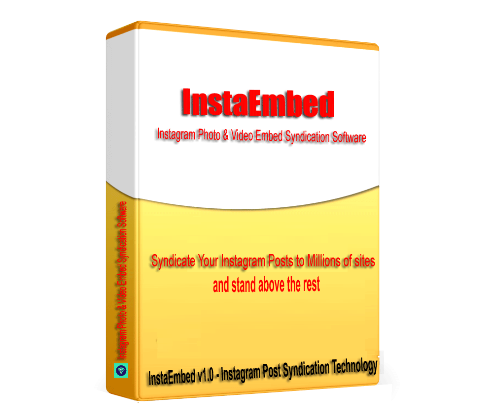 InstaEmbed - Instagram Posts & Video Embed Syndication Software V1.0.1
