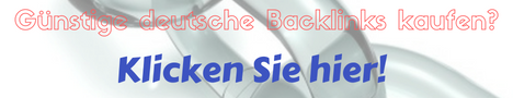 German Backlinks - Permanent, Quality, Dofollow & Affordable! Blog & Directories