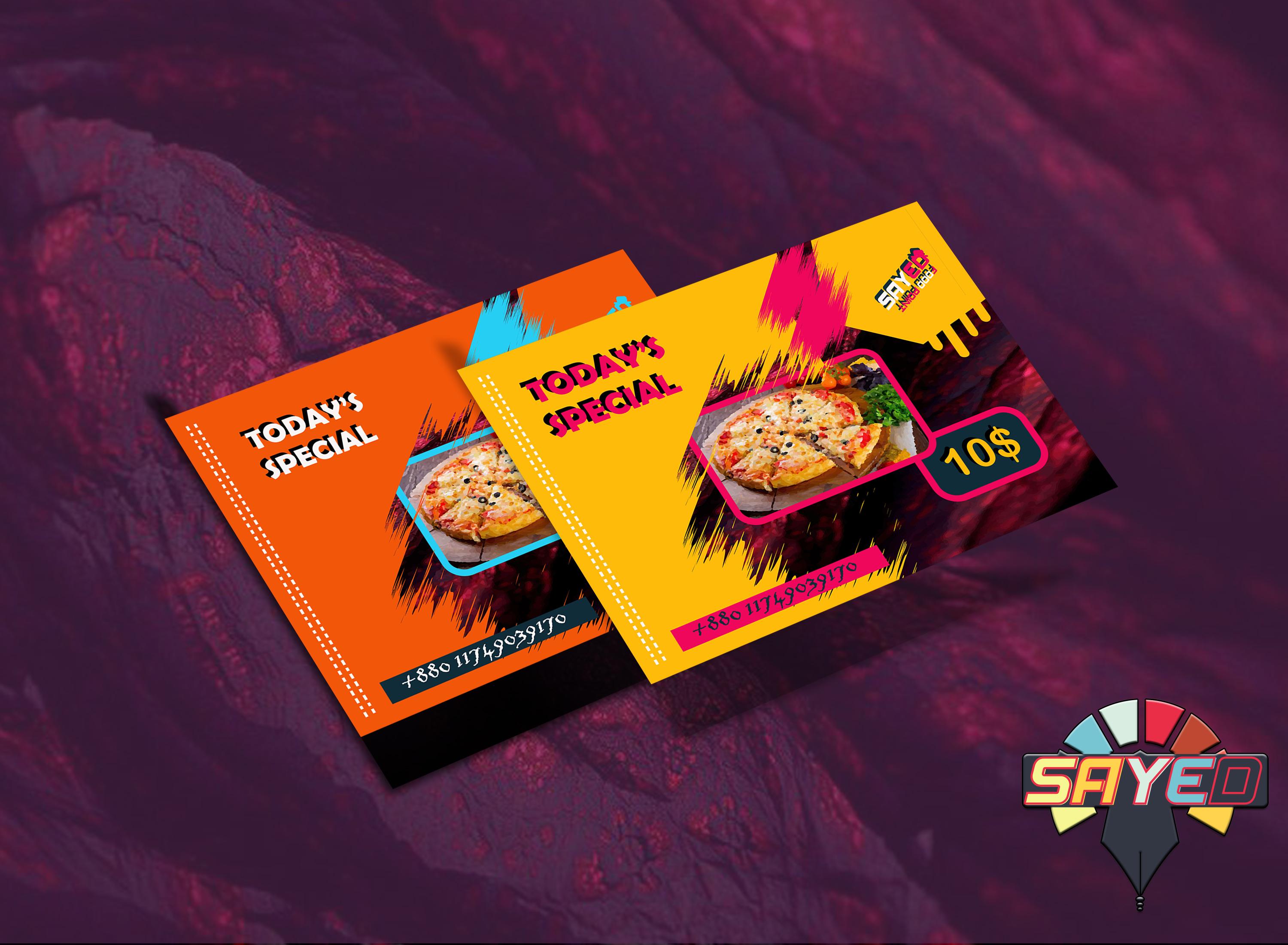 Design amazing eye catching flyer, poster