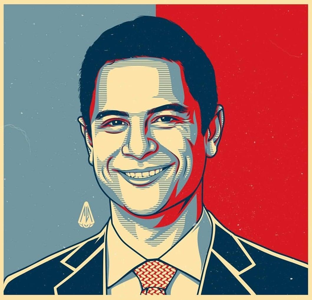 Draw Your Amazing Obama Hope Style Vector Art