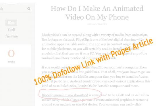 I will Make 50 Backlinks on DA 50+ sites to Rank on 1 page of google