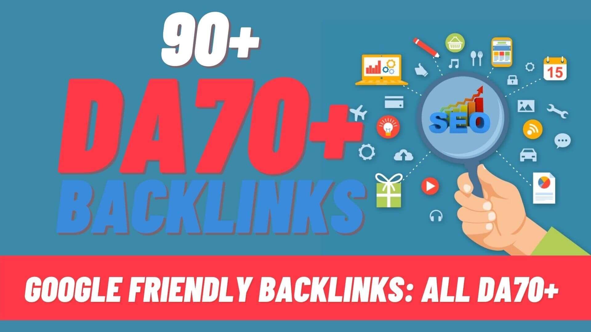 Manual 90+ DA70+ to Rank Higher in Google