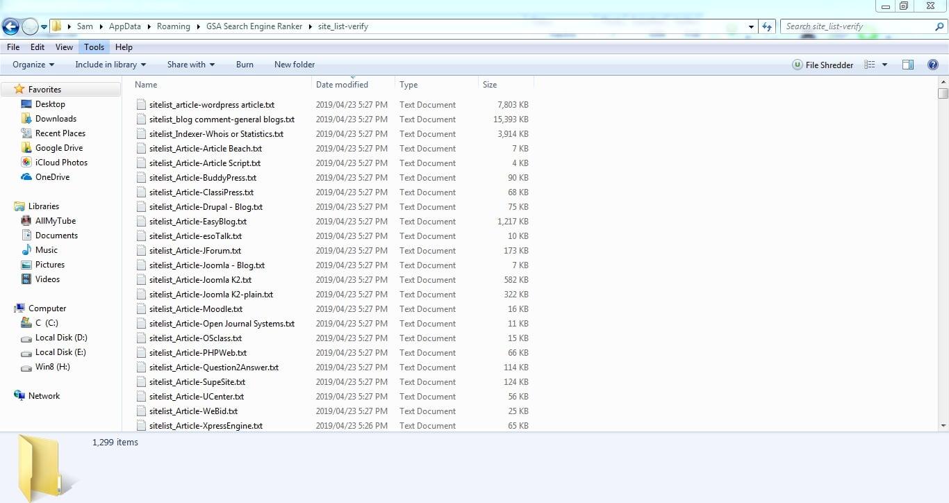 Get GSA Search Engine Ranker V Linklist 800000