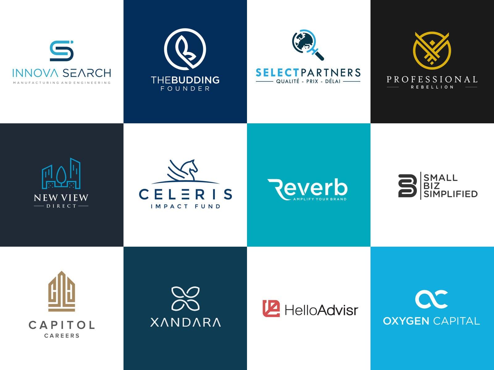 brainstorm unique business name,brand name with logo design 