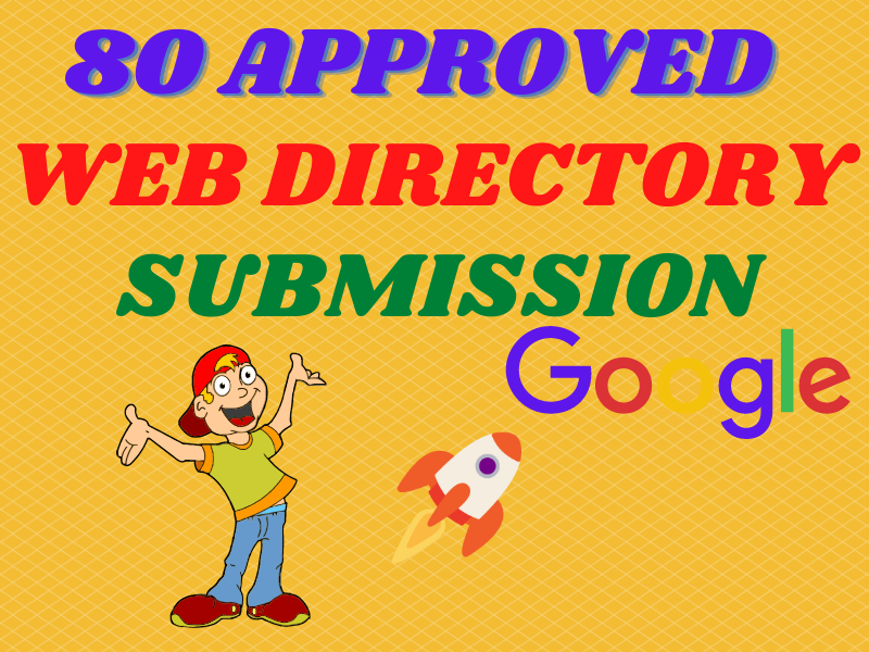 I will submit live 80 approved manual directory submissions 
