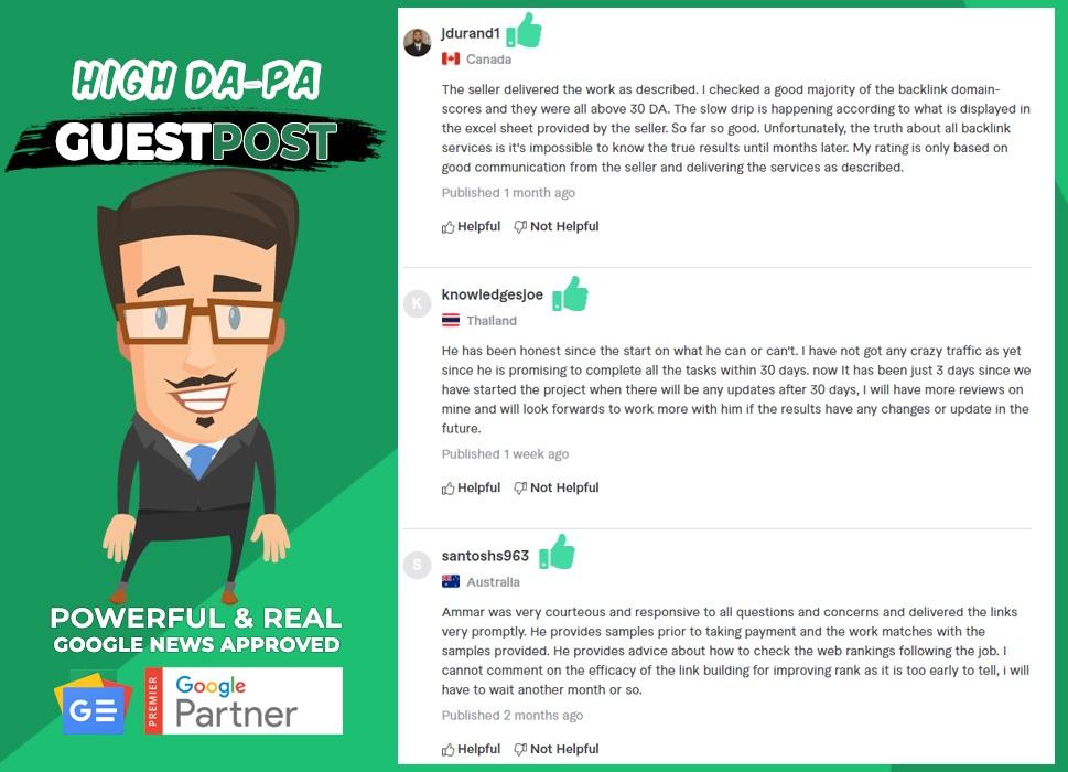 seo guest post in da 90 50 google news approved site