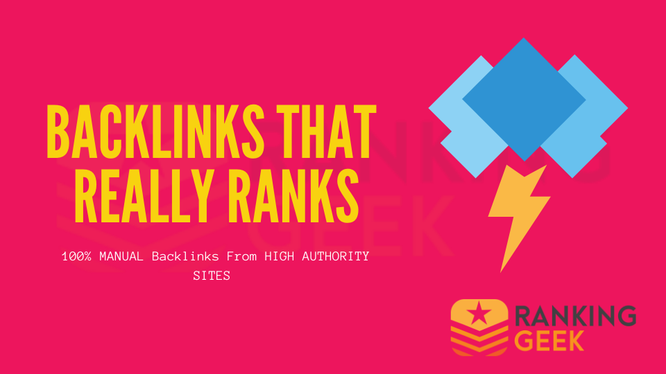 Backlinks that Really RANK! - Working In Every Niche And a Main SEO Factor!