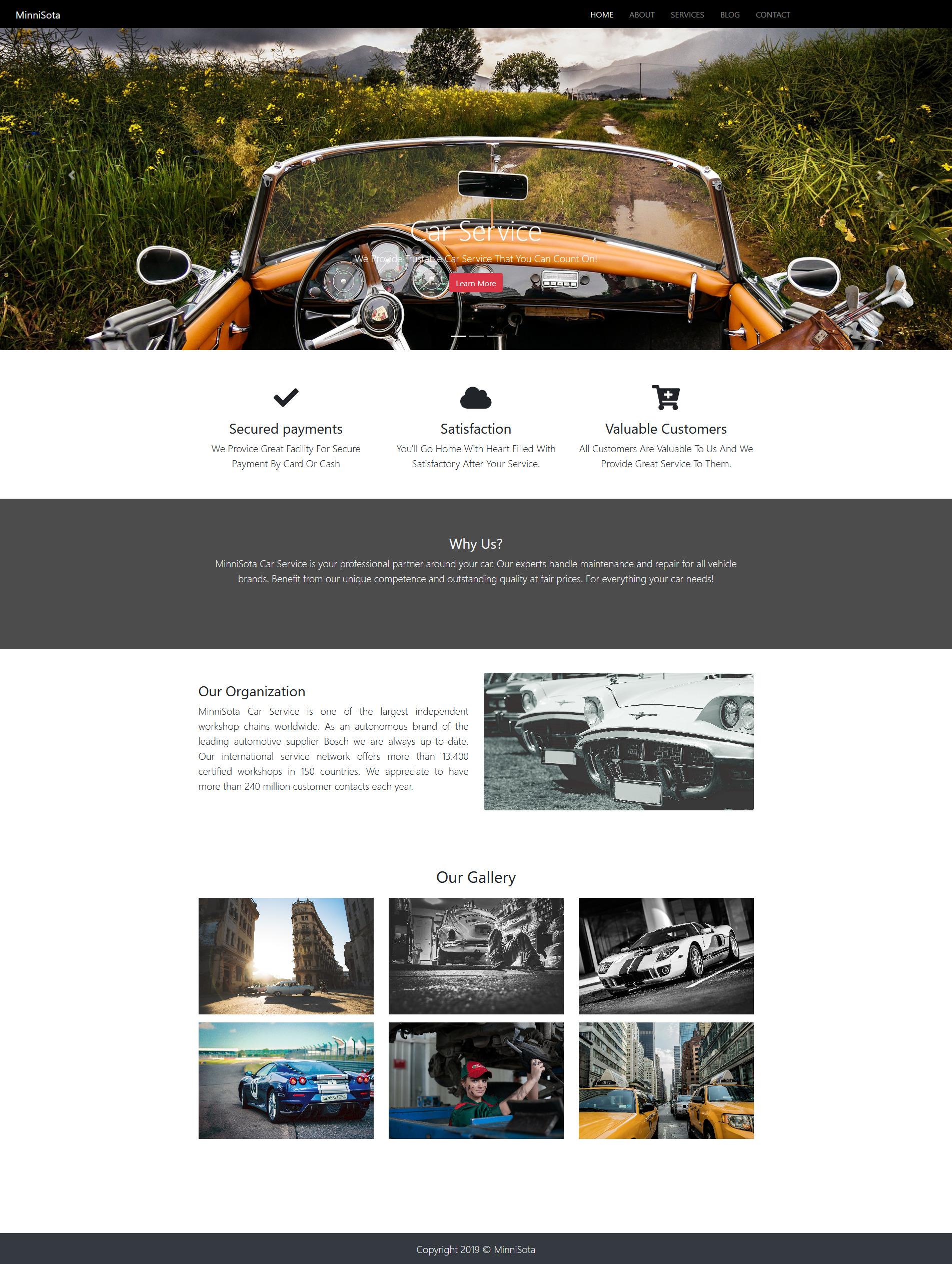 Create Wordpress ecommerce or blog site