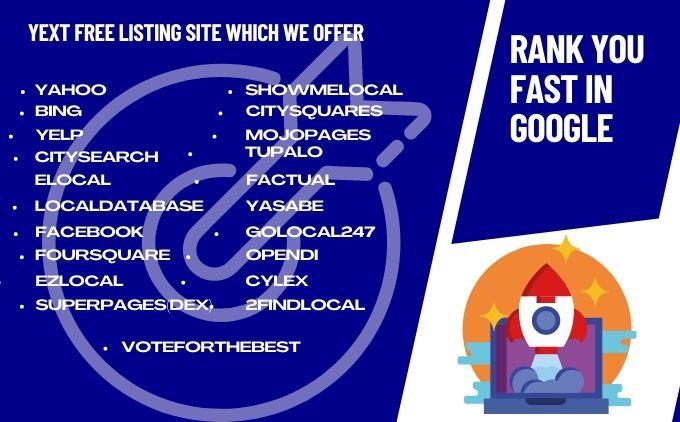 I will do To 350 USA/UK/Australia/Canada Local Citations Directory submission Business ListingsLocal