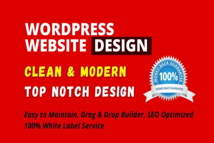 I will develop a beautiful custom real estate website in WordPress and lending pages