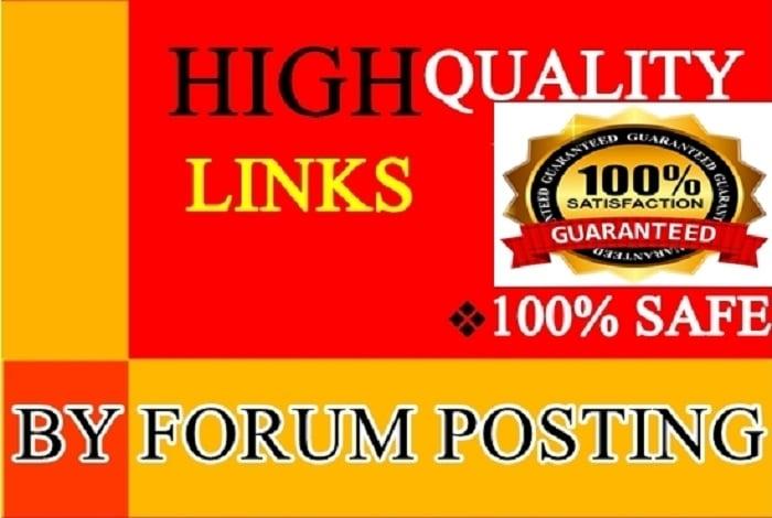 15 High Quality Permanent Forum Post SEO Backlinks For Google Ranking