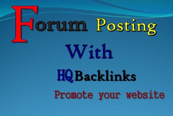 15 High Quality Permanent Forum Post SEO Backlinks For Google Ranking