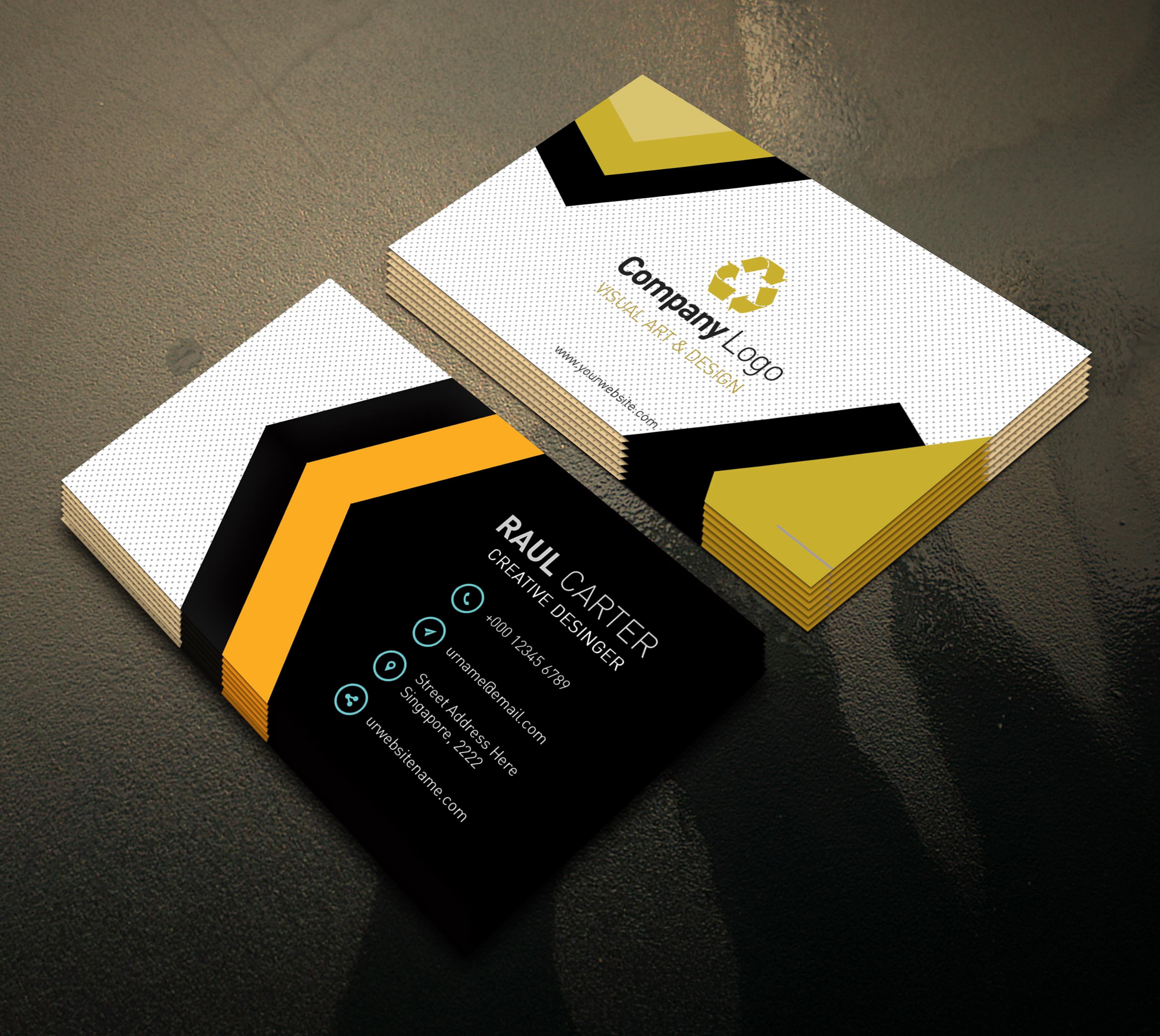 design a professional business card for your business