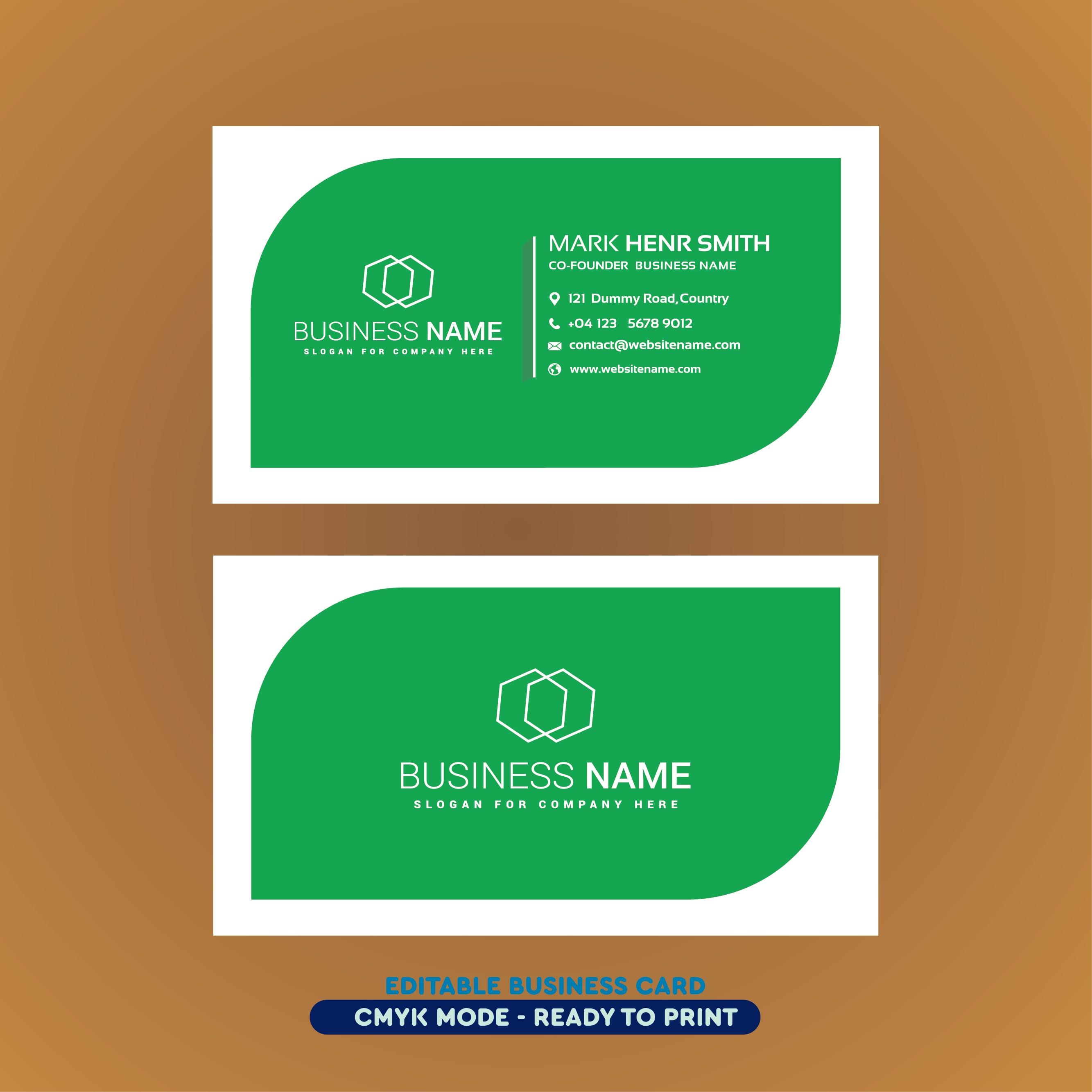 design a professional business card for your business