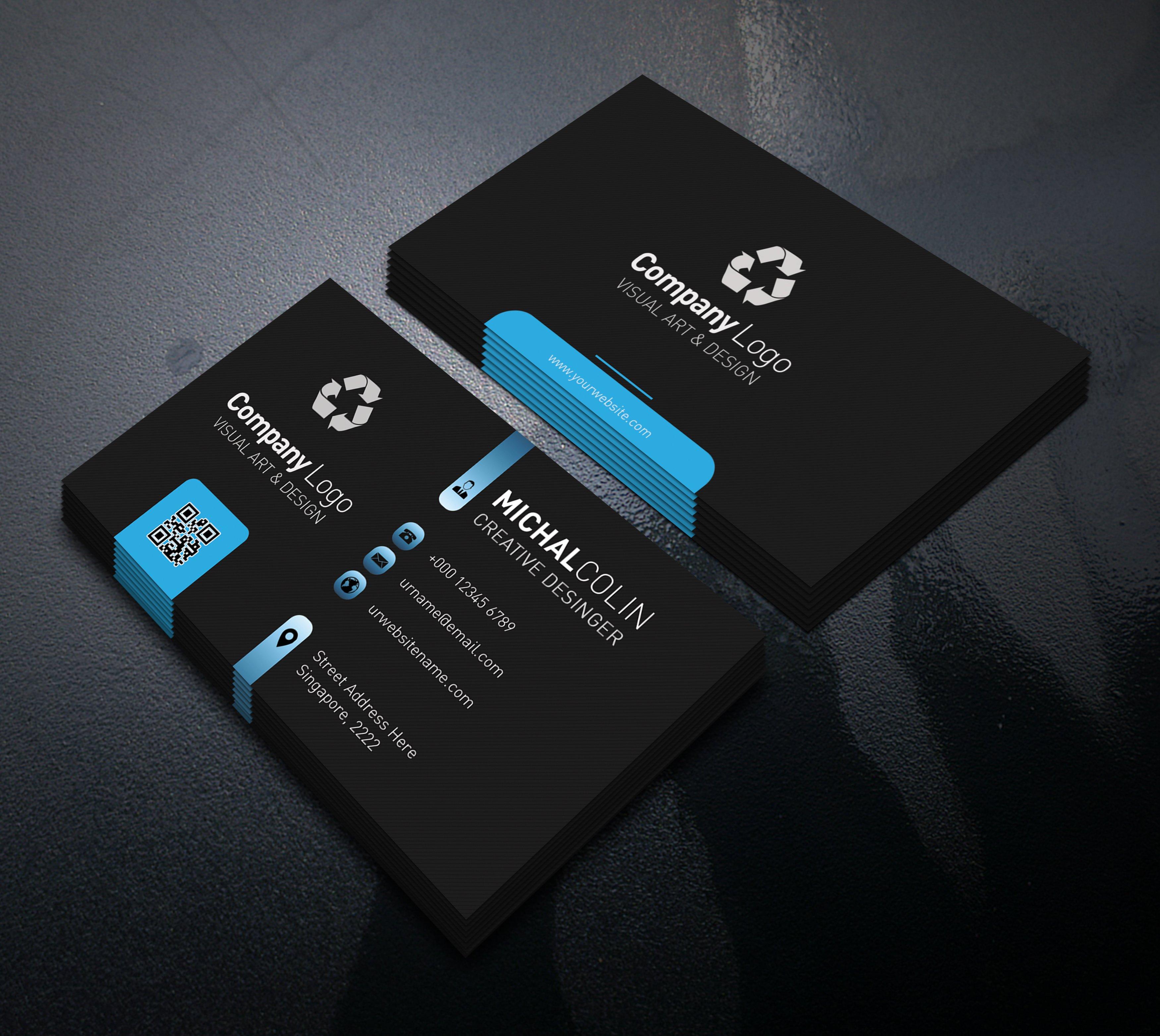 design a professional business card for your business