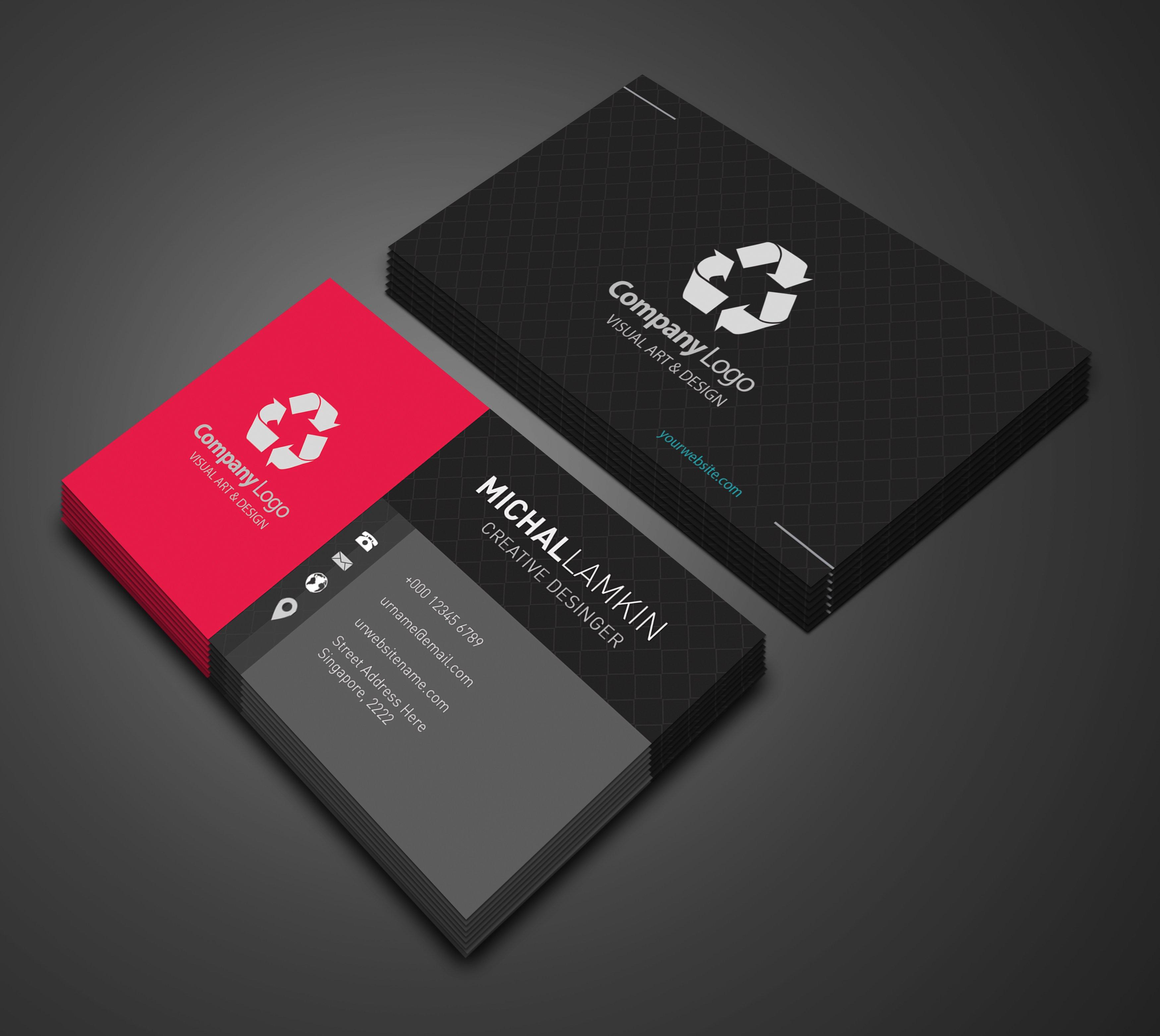 design a professional business card for your business