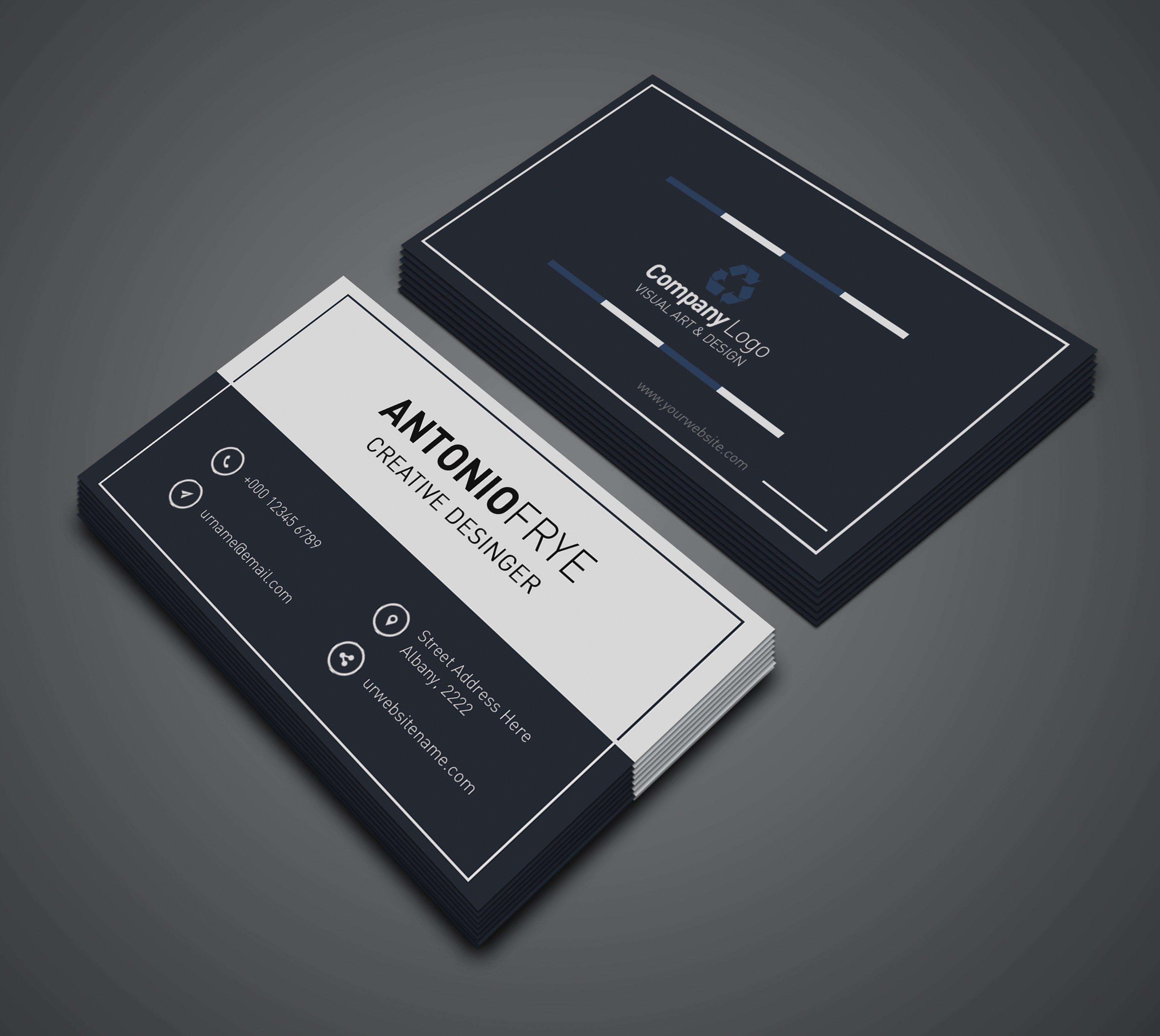 design a professional business card for your business