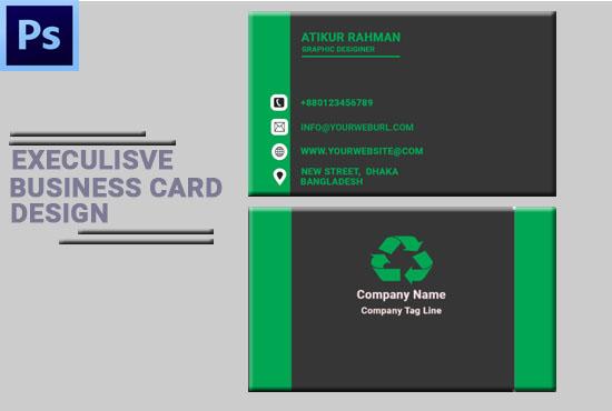 Amazing and unique Business card Design 