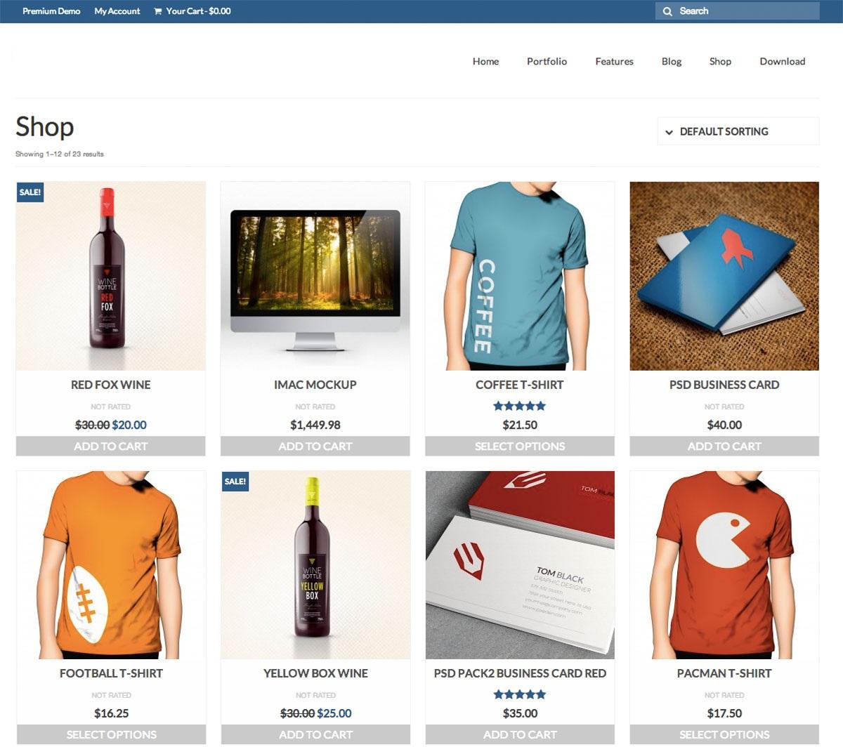 I will create a professional and clean eCommerce website 
