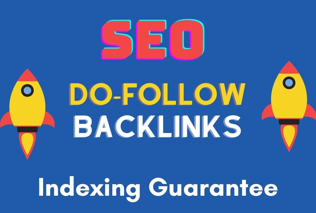 I will do 15 HQ Do-follow backlinks with premium Index