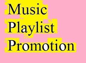 Get Playlist or Artist Profile Music Promotion