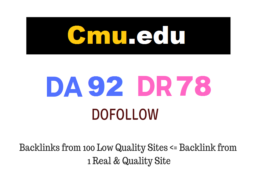  Guest Post on Carnegie Mellon University - Cmu.edu - DA92