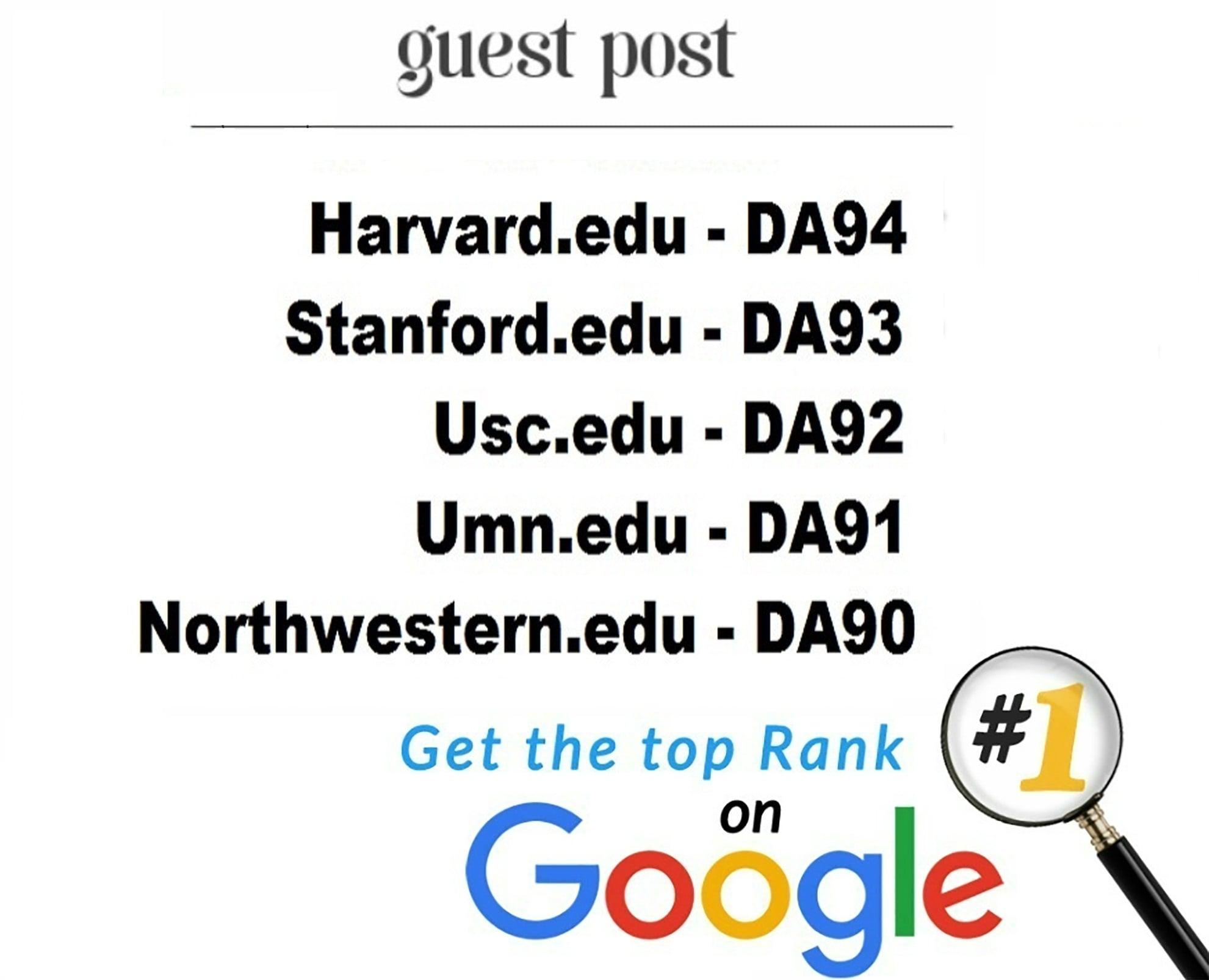 5 EDU Guest Posts Published on USA Universities - DA 90+