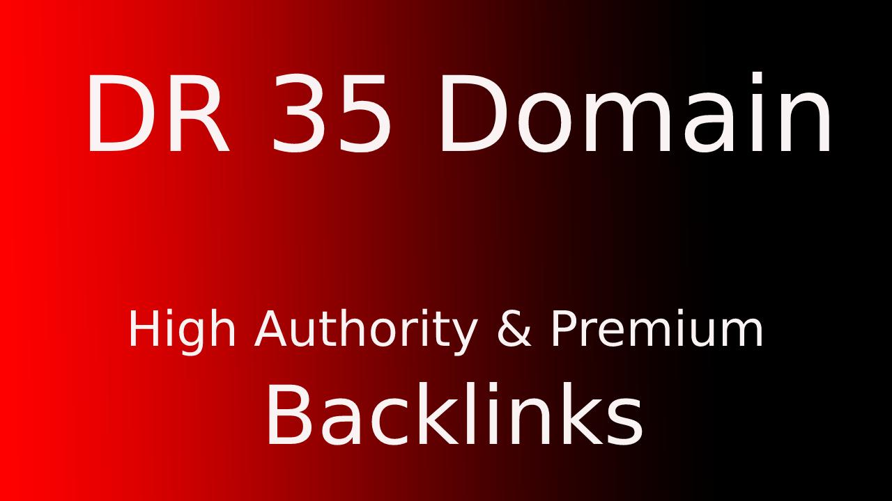 I will build 1 super quality high DR35 SEO Dofollow Backlink