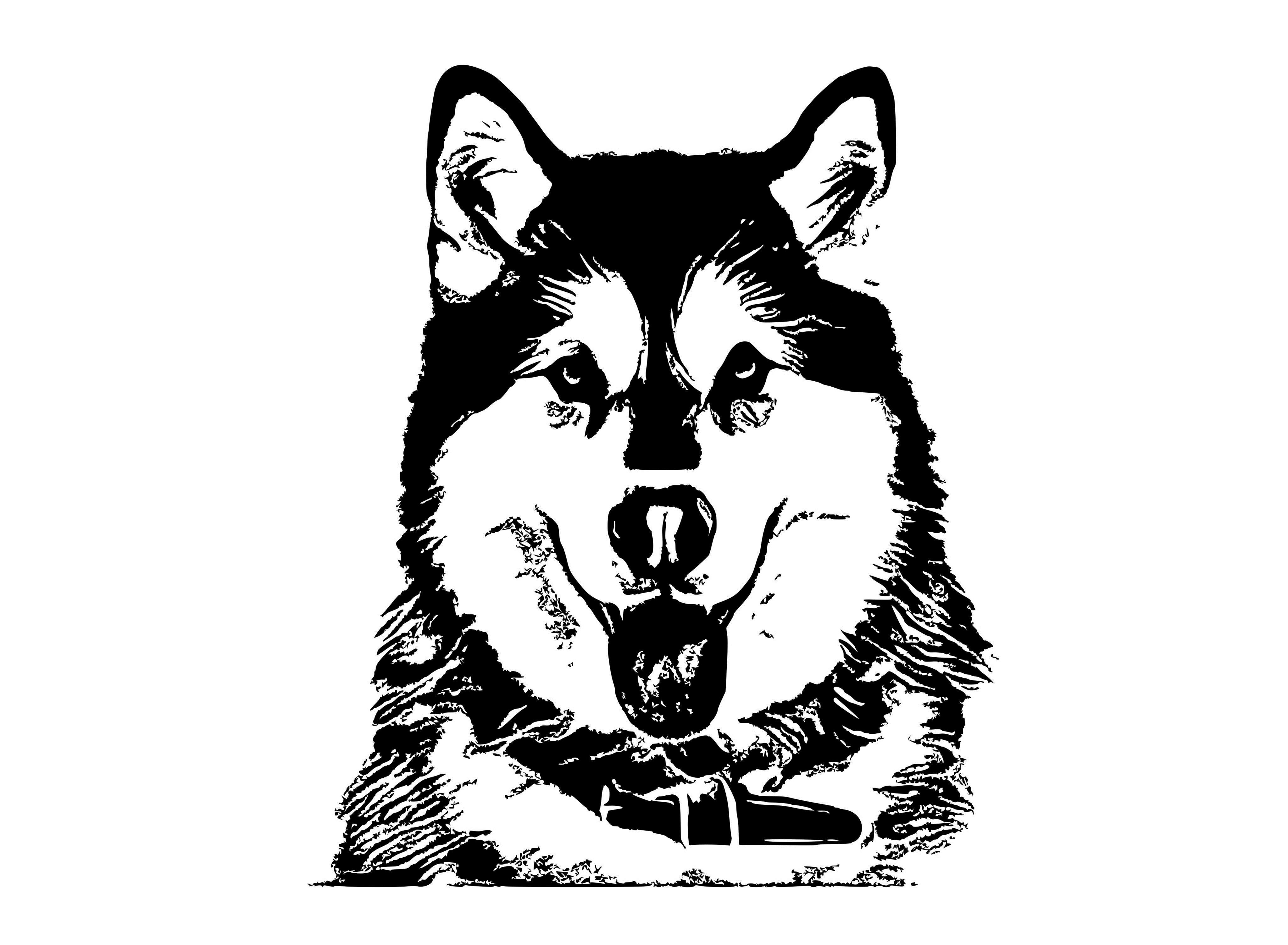 draw 3 your photo to logo blackwhite