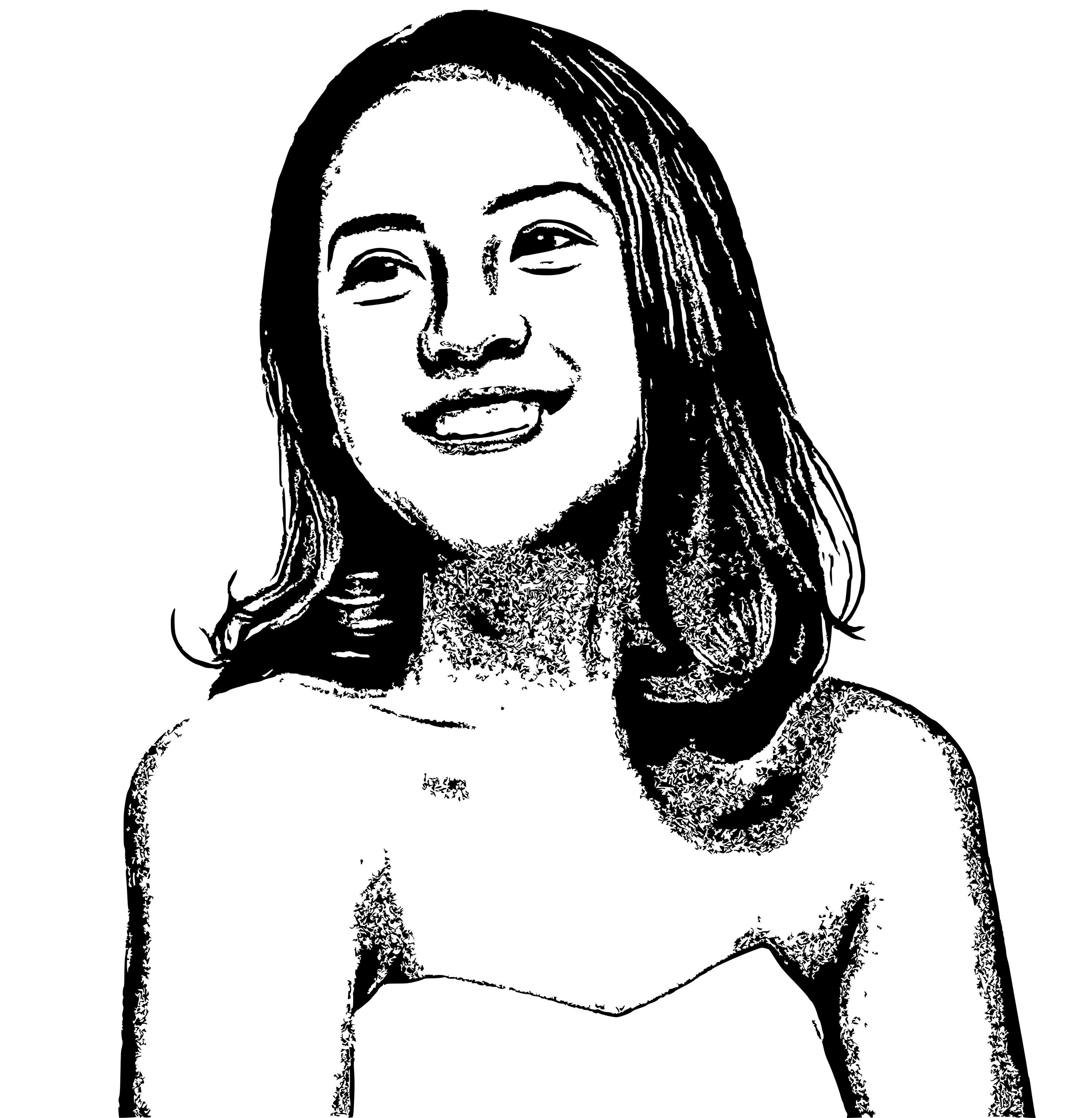 draw 3 your photo to logo blackwhite