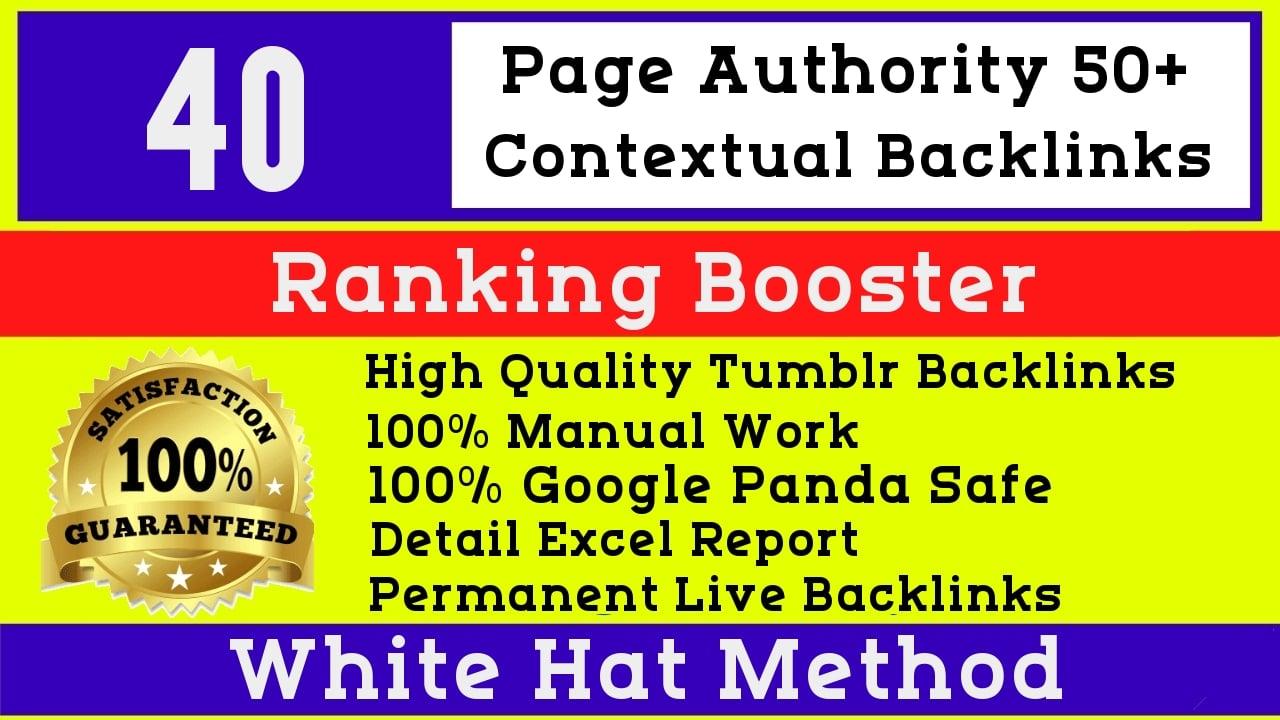 40 High Quality PA50-77 Permanent Tumblr PBN blog post Links 