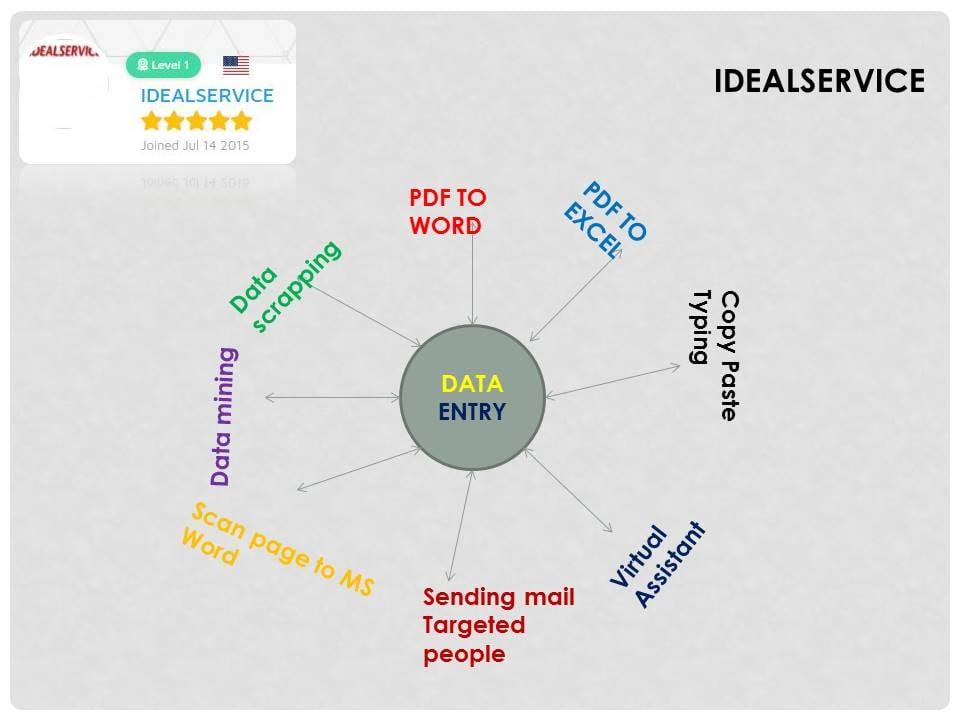 I will provide Data entry,Typing Microsoft word,Excel,copy-paste task
