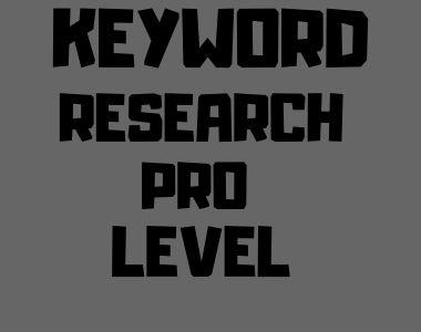 I will give 100 basic Keyword and 5 pro research keyword in your targeted niche for google ranked