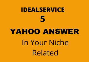 Boost your website targeted traffic in 5 yahoo answers 