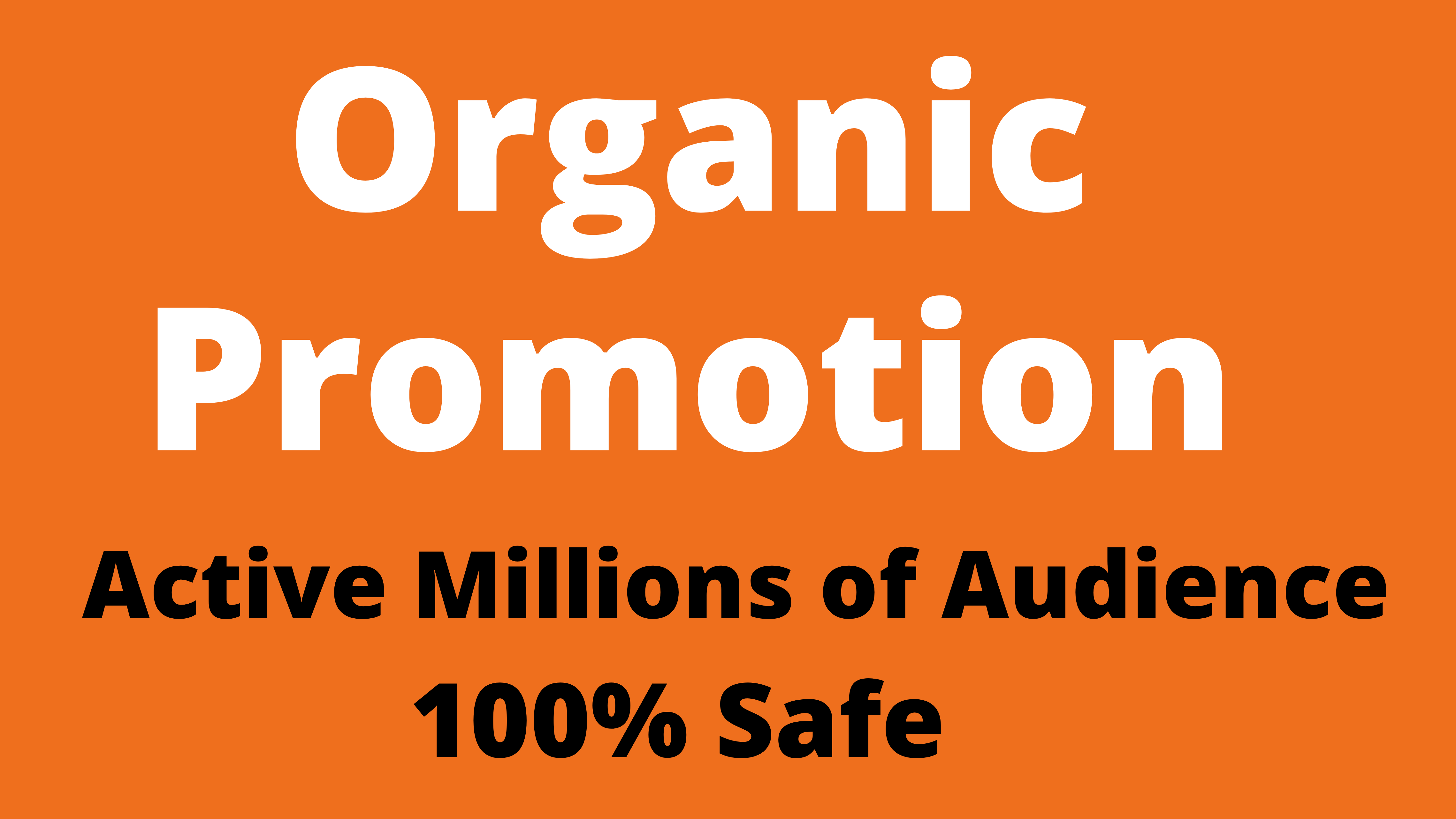 Promote your tweets message to 5 millions organic audience 
