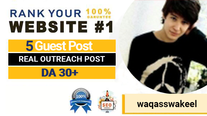5 High Quality Permanent DA 50+ Dofolow Guest P0st BackLinks