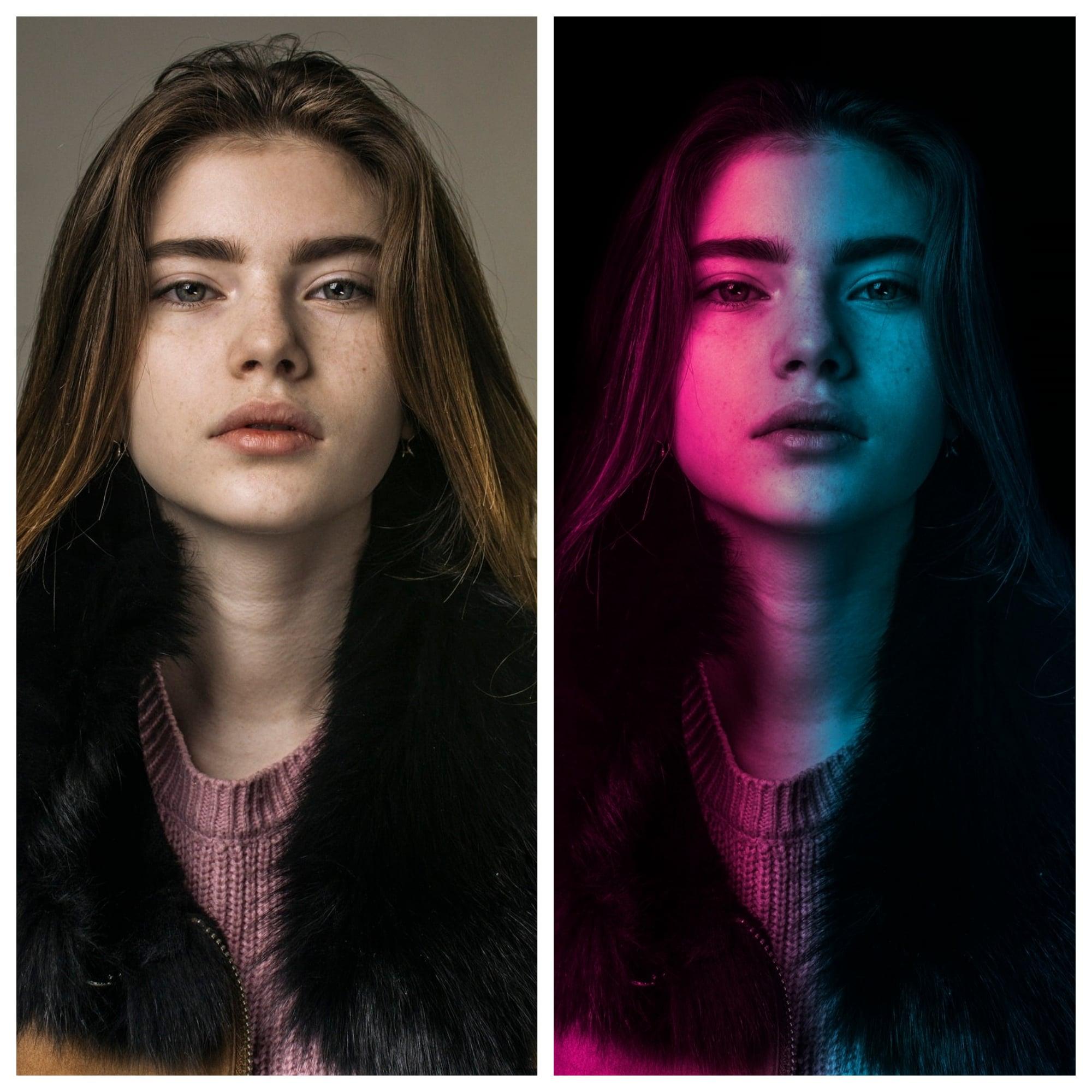 I will do a dual lightening effect to your picture