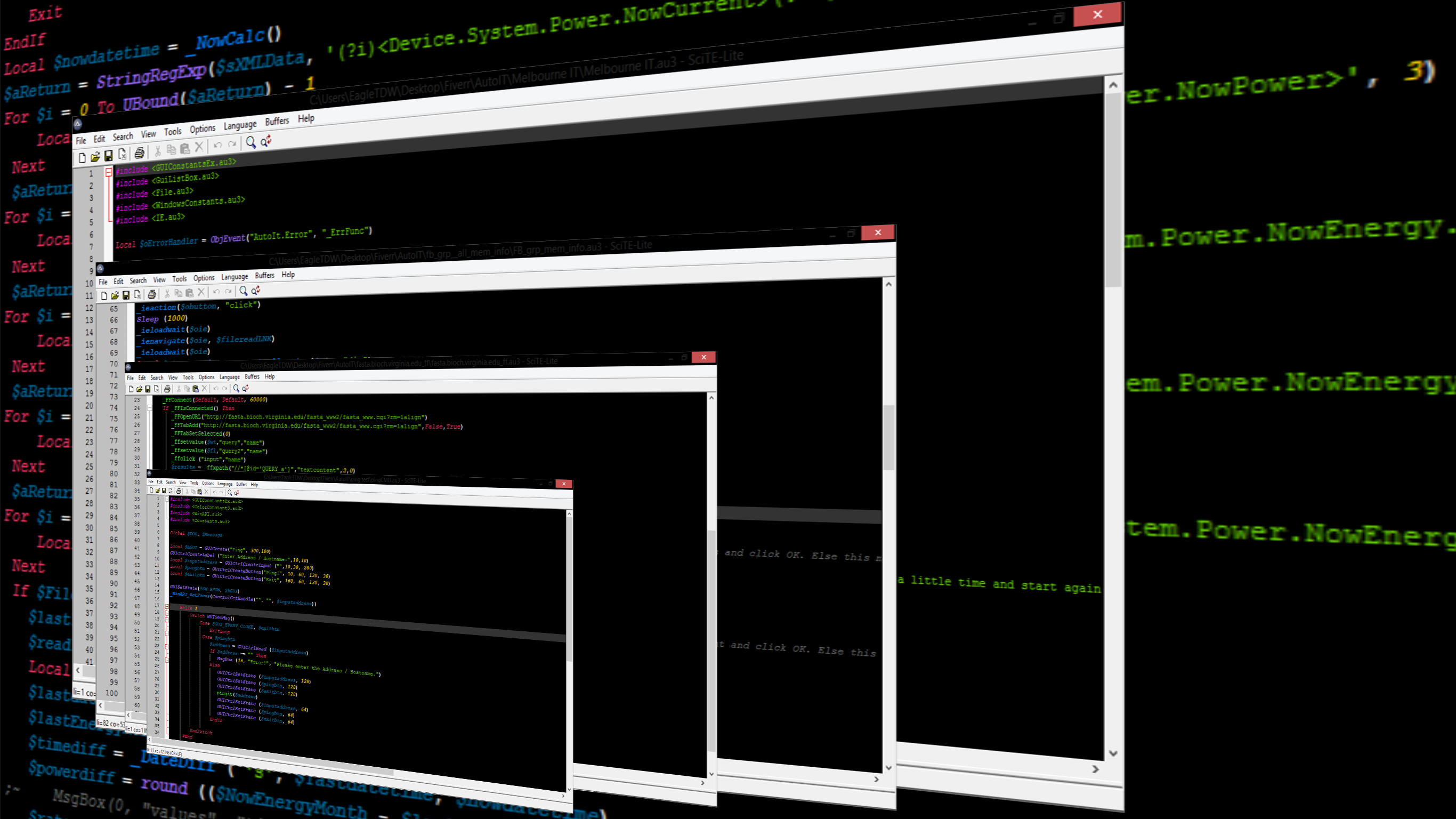 make autoit selenium scripts and macros for web automation tasks