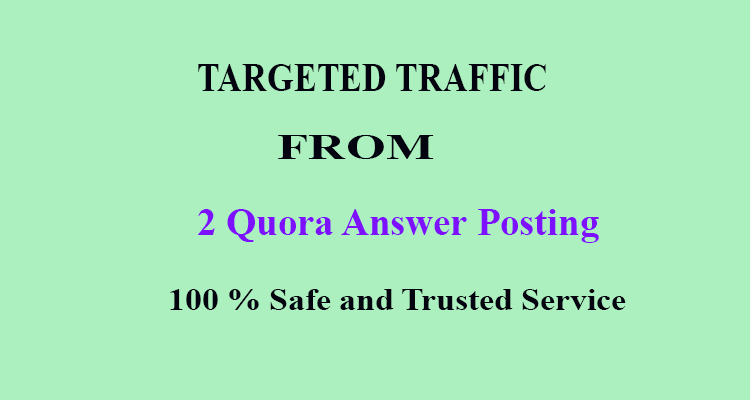 2 Powerful Quora Answers to get real organic traffic to website, url