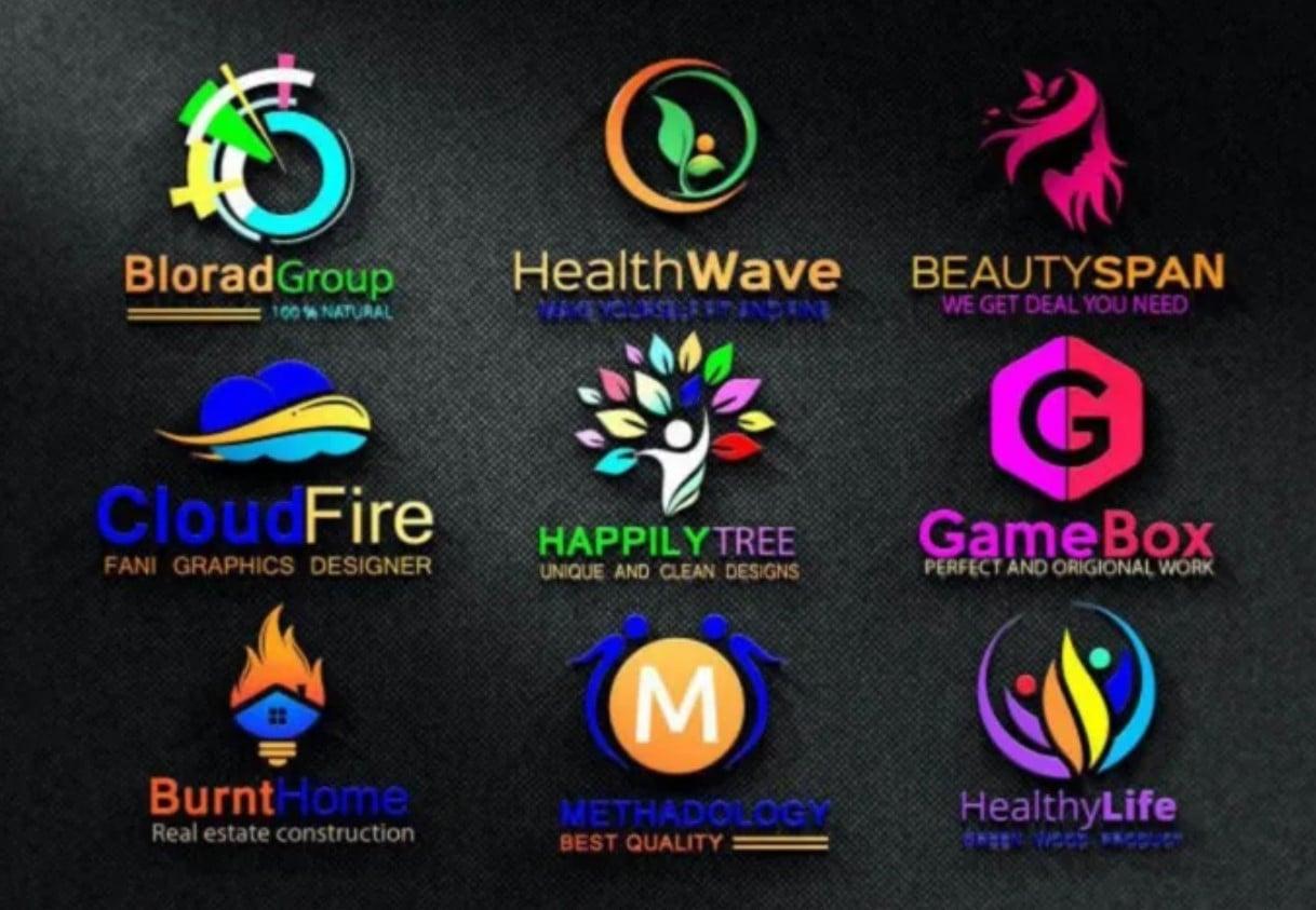 design versatile minimalist vintage and 3d logo design in 6 hours