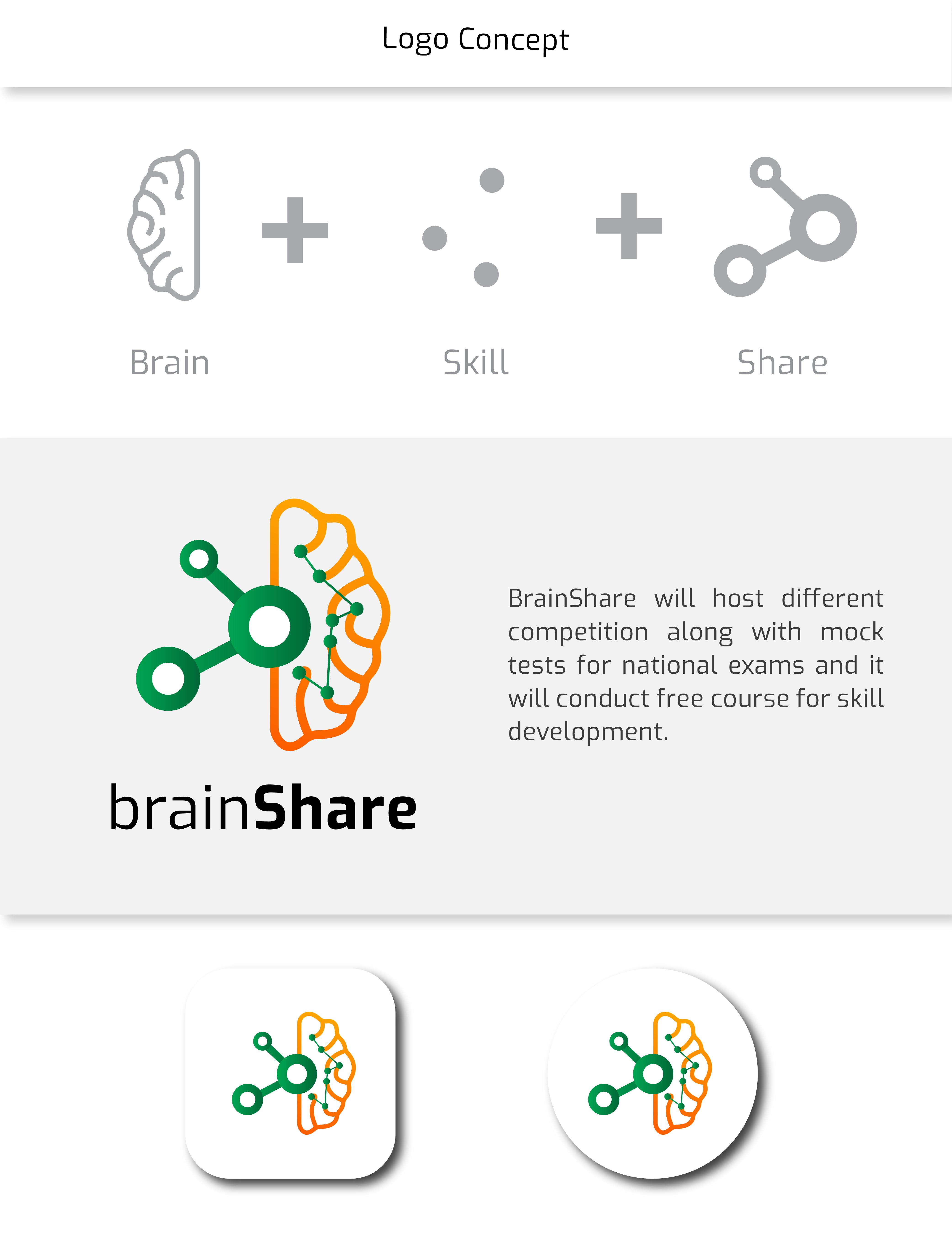 I will design simple and informative logo