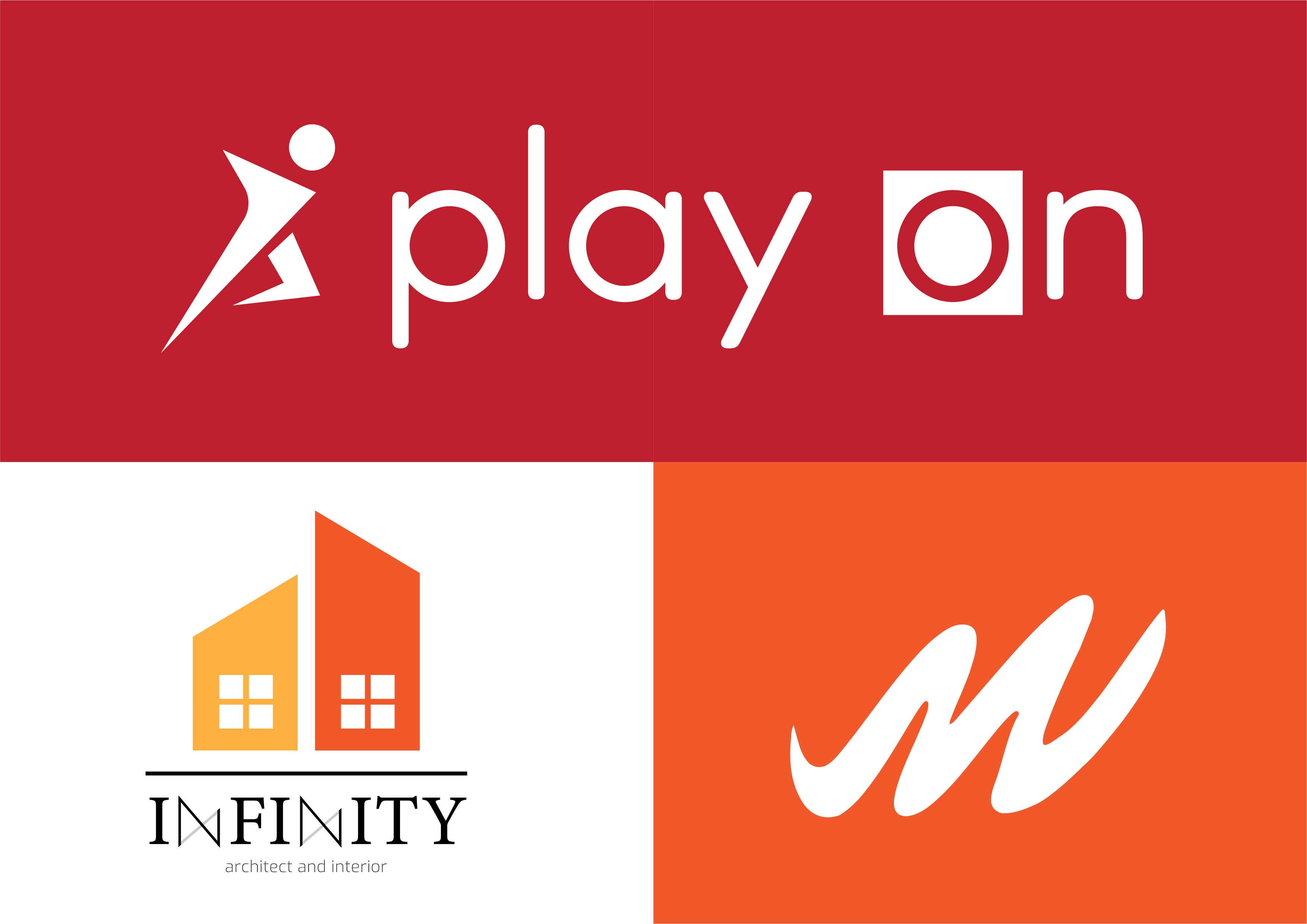 I will design simple and informative logo