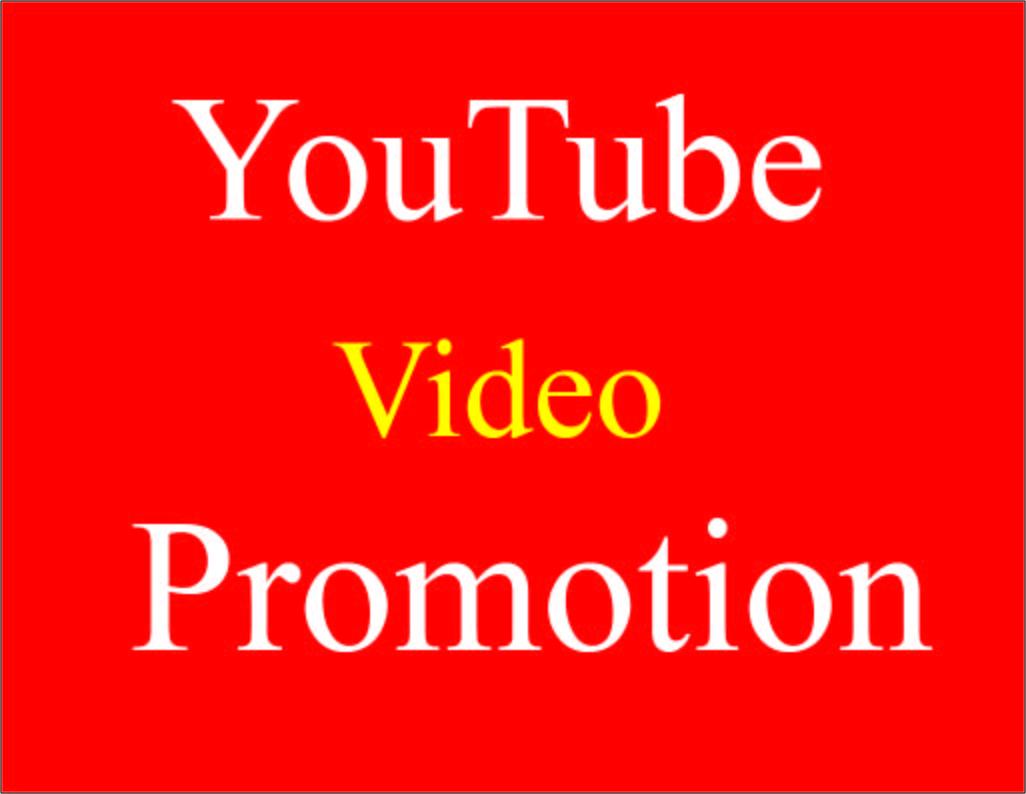 Fast Natural YouTube video promotion & Social media Marketing 